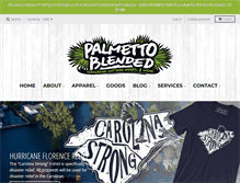 Tablet Screenshot of palmettoblended.com